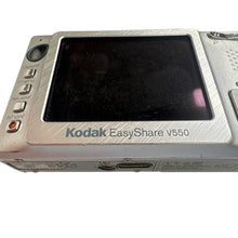 Load image into Gallery viewer, Kodak EasyShare V550 5.0MP Digital Camera Silver Works
