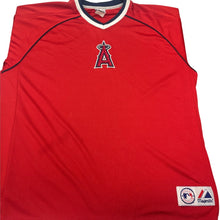 Load image into Gallery viewer, LA Angels Red Jersey Majestic MLB Genuine Merchandise Large
