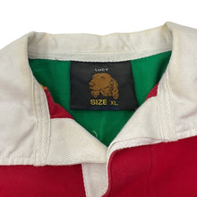 Load image into Gallery viewer, Vintage Portugal Rugby Jersey 2007 Lucy XL Red Cotton Embroidered Crest
