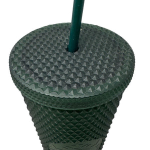 Starbucks Studded Dark Matte Green Tumbler Venti 24 oz