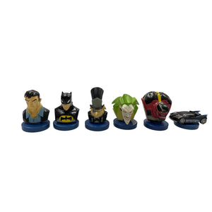 Batman Toonami Mini Bust Figures Joker Penguin Batmobile Bruce Wayne