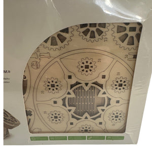 New UGears Mechanical Wooden Treasure Box 3D Puzzle Model 190 Piece Sealed
