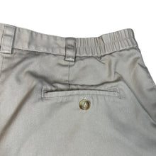 Load image into Gallery viewer, Karen Scott Sport Shorts Womens 12 Beige Khaki Elastic Waist 8” Inseam
