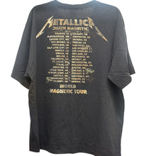 Load image into Gallery viewer, Metallica Death Magnetic World Magnetic Tour 2009 size 2XL
