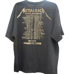 Metallica Death Magnetic World Magnetic Tour 2009 size 2XL