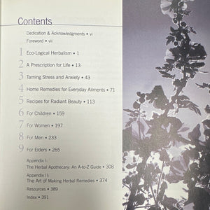 Rosemary Gladstar’s Family Herbal:  Life with Energy Health Vitality Book HB
