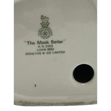 Load image into Gallery viewer, Royal Doulton “The Mask Seller” Figurine Retired 2103
