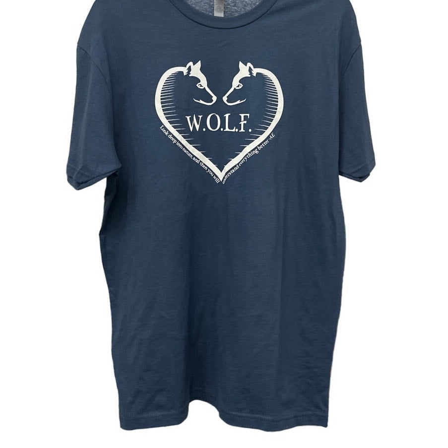 For Love Of All Things Wolf Sanctuary Shirt Large Wildlife Conservation