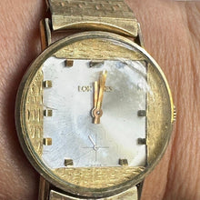 Load image into Gallery viewer, Vintage Longines Ladies 10K Gold Filled Watch Box Parts Repair Swiss
