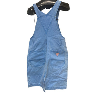 Vintage Guess Jean Overalls Skirt Size 2 Denim 80's