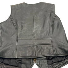 Load image into Gallery viewer, Pelle Studio Wilsons Leather Black Zip Vest Women’s Large
