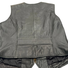 Load image into Gallery viewer, Pelle Studio Wilsons Leather Black Zip Vest Women’s Large
