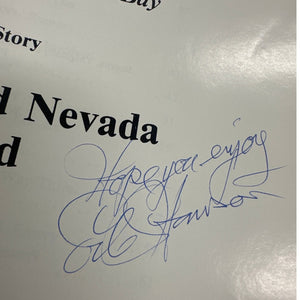 California & Nevada Railroad Narrow Gauge East Bay Hanson Signed 2nd Edition