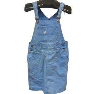 Vintage Guess Jean Overalls Skirt Size 2 Denim 80's