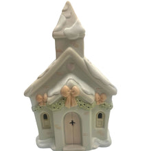 Load image into Gallery viewer, Precious Moments Sugar Town Chapel Nightlight 1992 Enesco 529621 Box Tested
