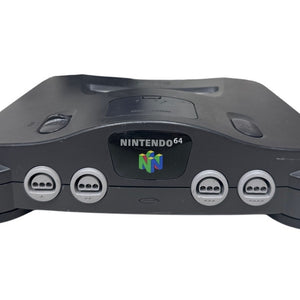 Nintendo 64 Console Bundle WORKS w/ Ridge Racer Game, Controller, Cords, Manual