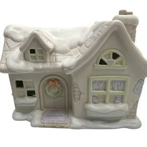 The Enesco Precious Moments “Sam’s House” Porcelain Night-Light
