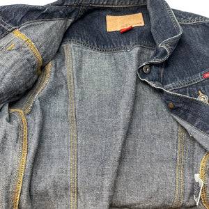 Vintage Y2K Guess Jean Jacket M Cropped Denim 90s Trucker