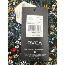 Load image into Gallery viewer, RVCA Botanical Flower Short Sleeve Button Down Small New
