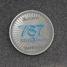 Load image into Gallery viewer, Boeing 787 Dreamliner First Flight Team Member Coin Compass Case Set
