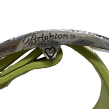 Load image into Gallery viewer, Brighton Ellery Lime Straw Crossbody Bag Heart Charm H70501 w Box
