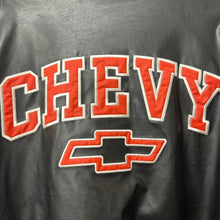 Load image into Gallery viewer, Steve &amp; Barry’s Chevy Racing Varsity Bomber Jacket GM‑Licensed Size L
