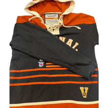 Load image into Gallery viewer, Old Time Hockey Rafters Lace Up Hoodie Original Six Long Sleeve S
