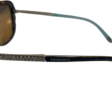 Load image into Gallery viewer, Tiffany &amp; Co TF4163 Cat Eye Sunglasses Tortoise Blue Italy
