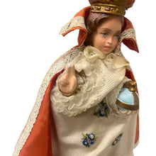 Load image into Gallery viewer, Infant of Prague Statue 12” Made in Italy Religious Figure Vintage
