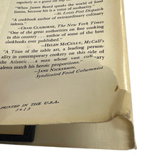Load image into Gallery viewer, The James Beard Cookbook 1st Edition 1970 Hardcover Book Club w/Dust Jacket
