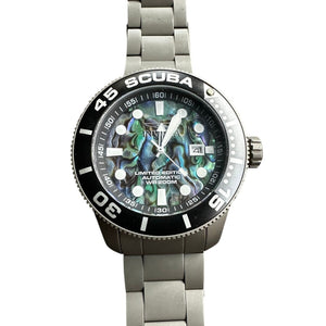 Invicta TI-22 Titanium Automatic Scuba 22082 Abalone Dial Watch Box Papers