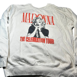 Madonna The Celebration Tour Sweatshirt XL Crewneck Four Decades Tour Dates