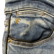 Load image into Gallery viewer, Frame Le High Skinny Leather Side Seam Piping Jeans Size 29
