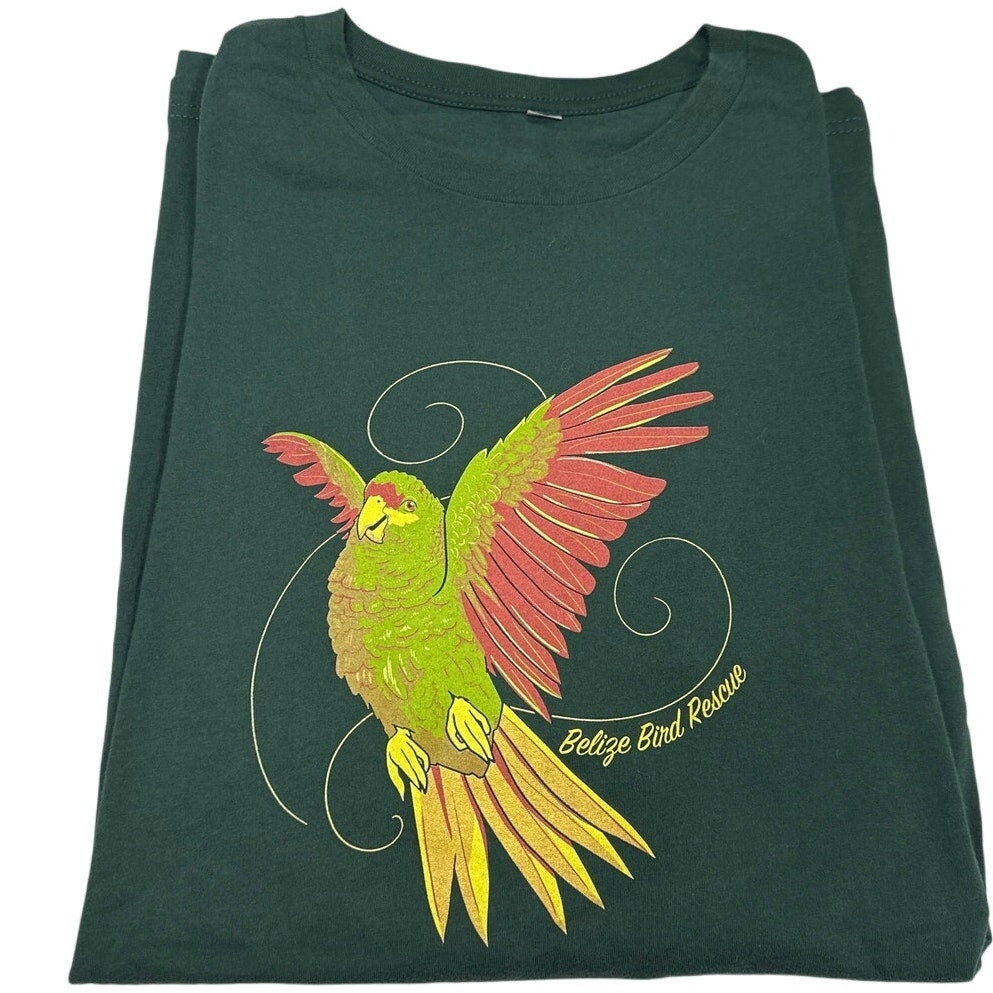 Parrot Belize Bird Rescue T-Shirt Large For Love Of All