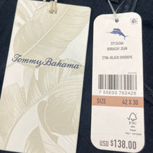 Load image into Gallery viewer, Tommy Bahama Boracay Jeans Men's 42x30 Black Overdye NWT ST124366
