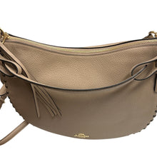 Load image into Gallery viewer, Coach Purse Handbag Sutton Hobo Scallop Rivets Style 76436
