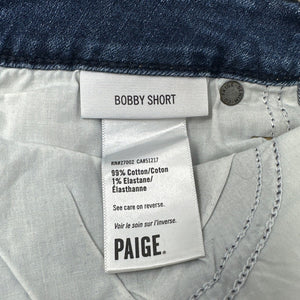 Paige Bobby Denim Shorts Size 29 Jeans Cutoff