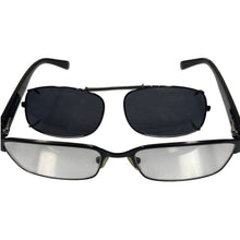 Load image into Gallery viewer, Armani Exchange AX1017 6000 Eyeglasses w/ Clip-On Sunglass Attachment
