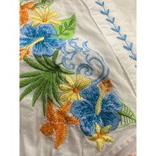 Load image into Gallery viewer, Tommy Bahama Relaxed Women Top Tunic Dress Embroidered Med
