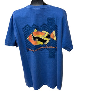 Crazy Shirts Hawaii State Fish T Shirt Large Vintage Humuhumunukunukuapua’a