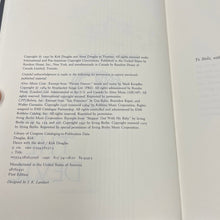 Load image into Gallery viewer, Kirk Douglas Dance With the Devil Signed 1st Ed HC Dust Jacket Autographed
