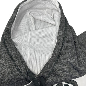 Adidas Climawarm Pullover Hoodie Large Comfy White & Grey