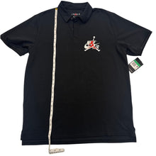 Load image into Gallery viewer, Nike Air Jordan Black Polo Shirt XL NWT CK228
