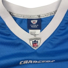Load image into Gallery viewer, Tomlinson Chargers #21 Reebok Stitched NFL Jersey Youth XL Blue
