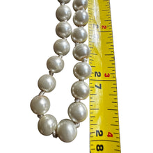 Load image into Gallery viewer, Camrose &amp; Kross JBK Jackie Kennedy 56” Faux Pearl Necklace Box COA
