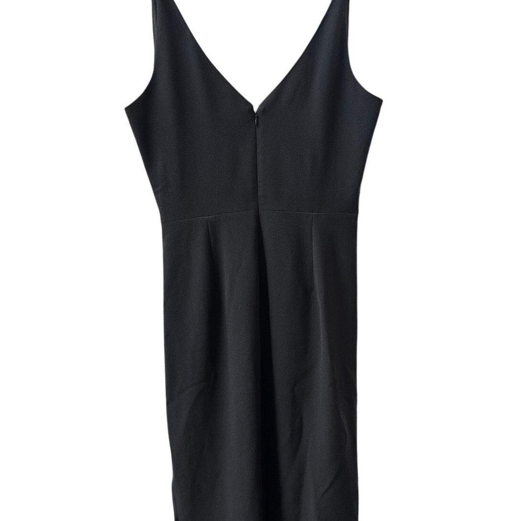 Dress the Population Anita Crepe Cocktail Sheath Dress NWT Large LBD