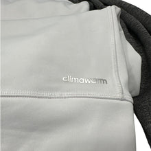 Load image into Gallery viewer, Adidas Climawarm Pullover Hoodie Large Comfy White &amp; Grey
