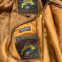 Load image into Gallery viewer, Wilsons Adventure Bound Leather Jacket L Thinsulate Zip Liner
