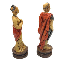 Load image into Gallery viewer, Vintage 2001 The Chessmen Roman Empire Chess Pieces Complete 32pc No Board
