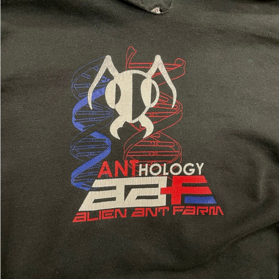 Alien Ant Farm Vintage Hoodie Large Anthology Black Jerzees Rare